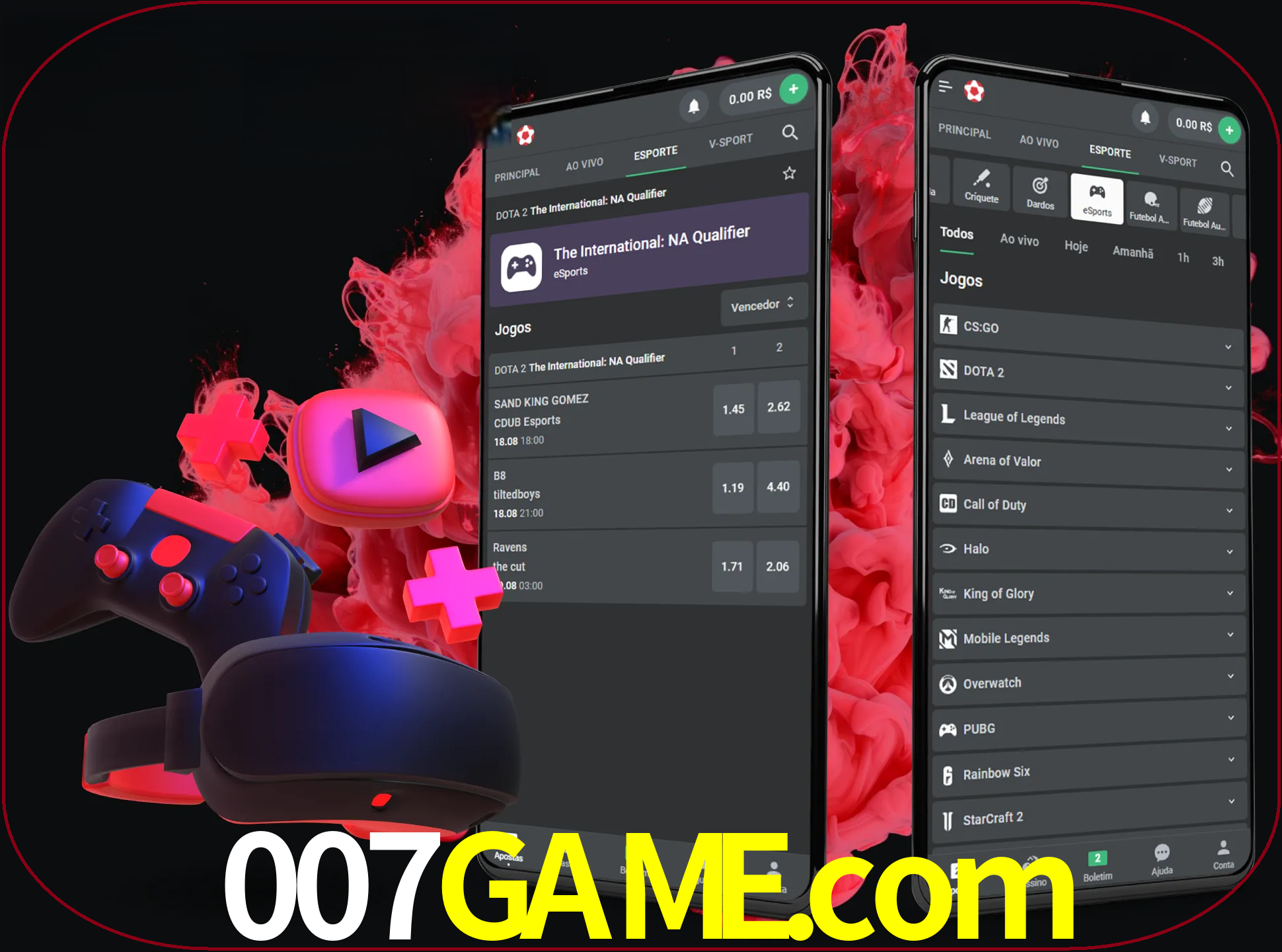 Para ter a aplicação móvel 007game no seu smartphone, basta descarregar o ficheiro apk e seguir as instruções.
