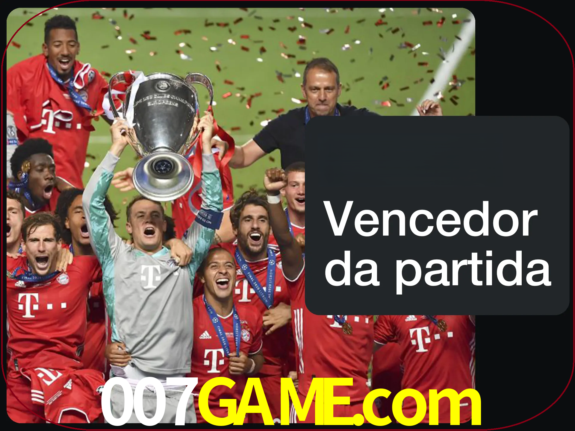Aposte no vencedor e ganhe uma grande quantia de dinheiro.