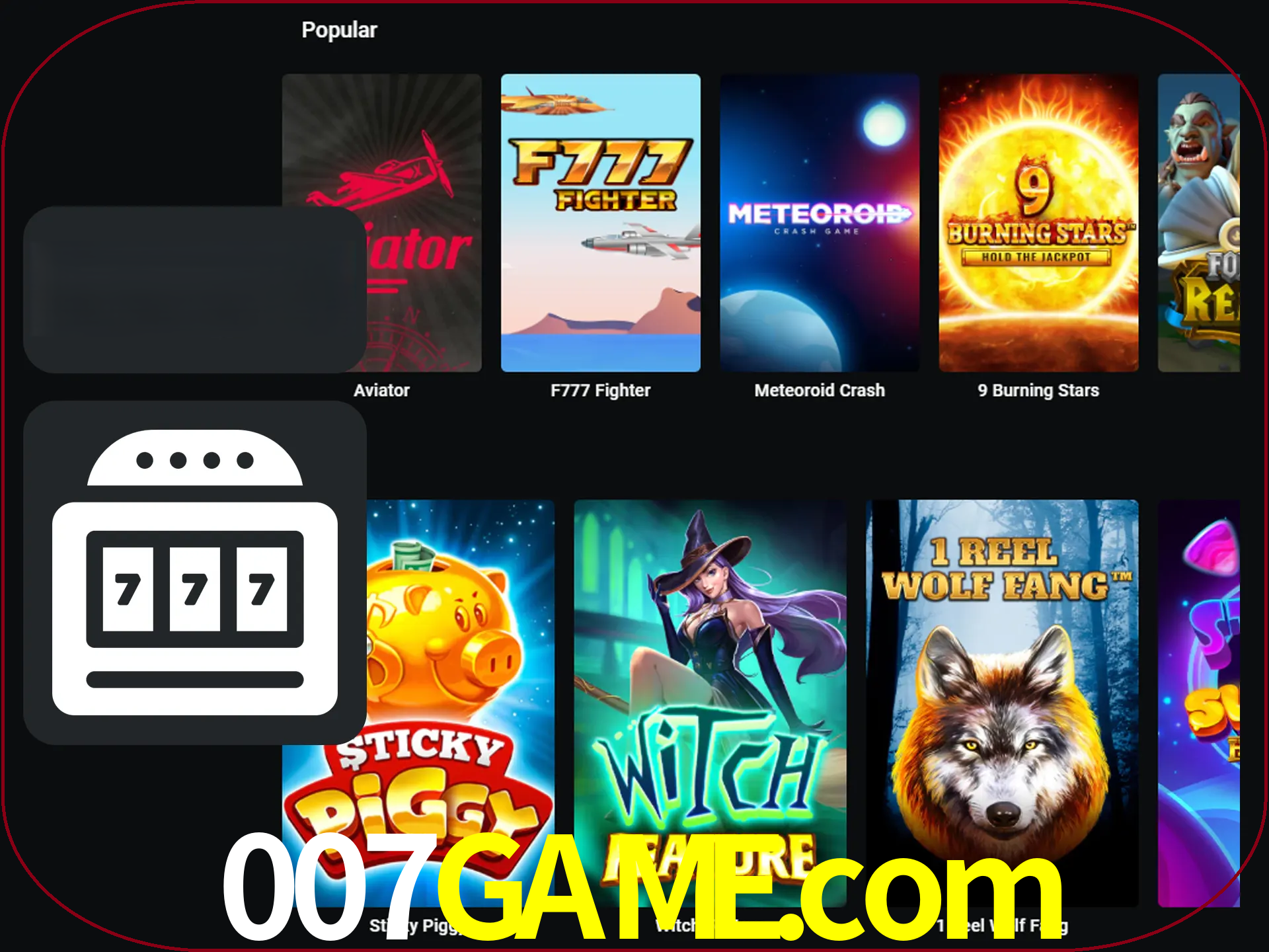 Gire seus slots de dinheiro favoritos.